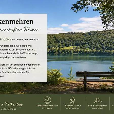 Naturblick Zur Falkenlay アパート *